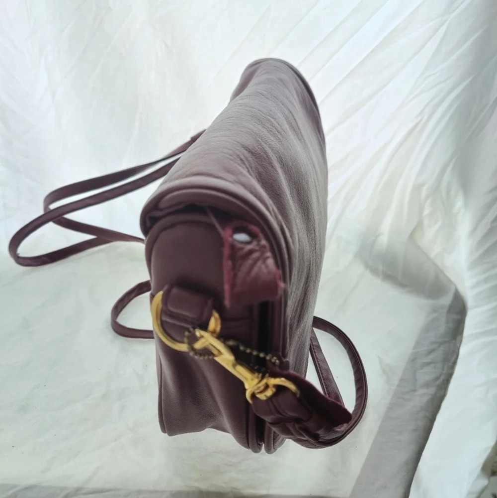 Vintage Genuine Leather Crossbody Convertible Bag EUC ❤️ - Picture 6 of 16